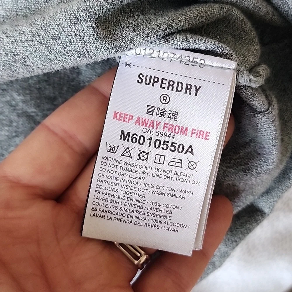 Mens SuperDry Long sleeve Tshirt - Picture 4 of 4